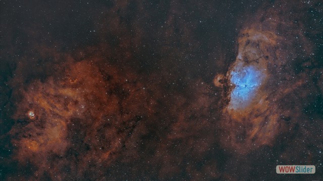 NGC 6611 Eagle Nebulal